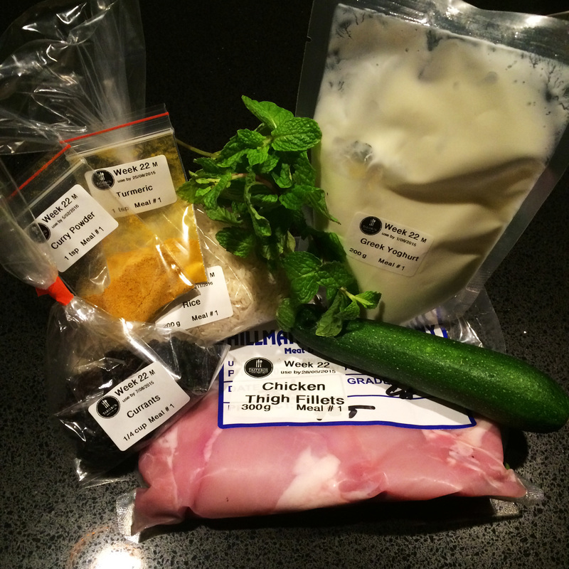 Tastebox Brisbane Dinner Meal Kit Review Portion Size